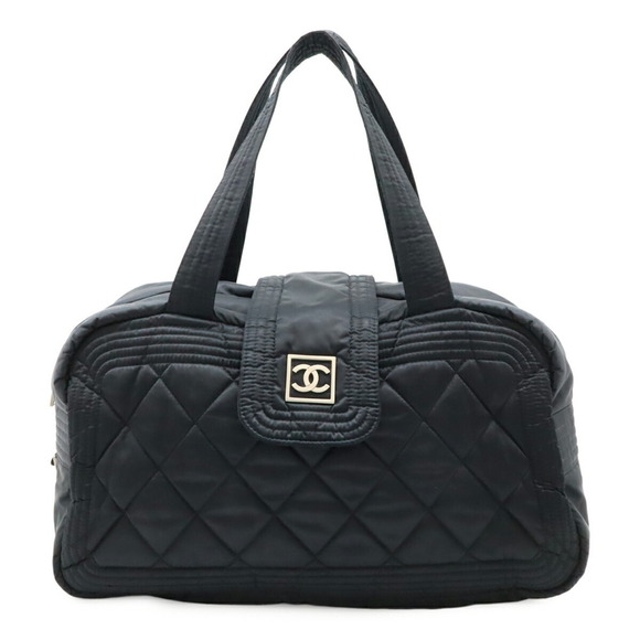 CHANEL Black Logo Shoulder Bag - Picture 1 of 10